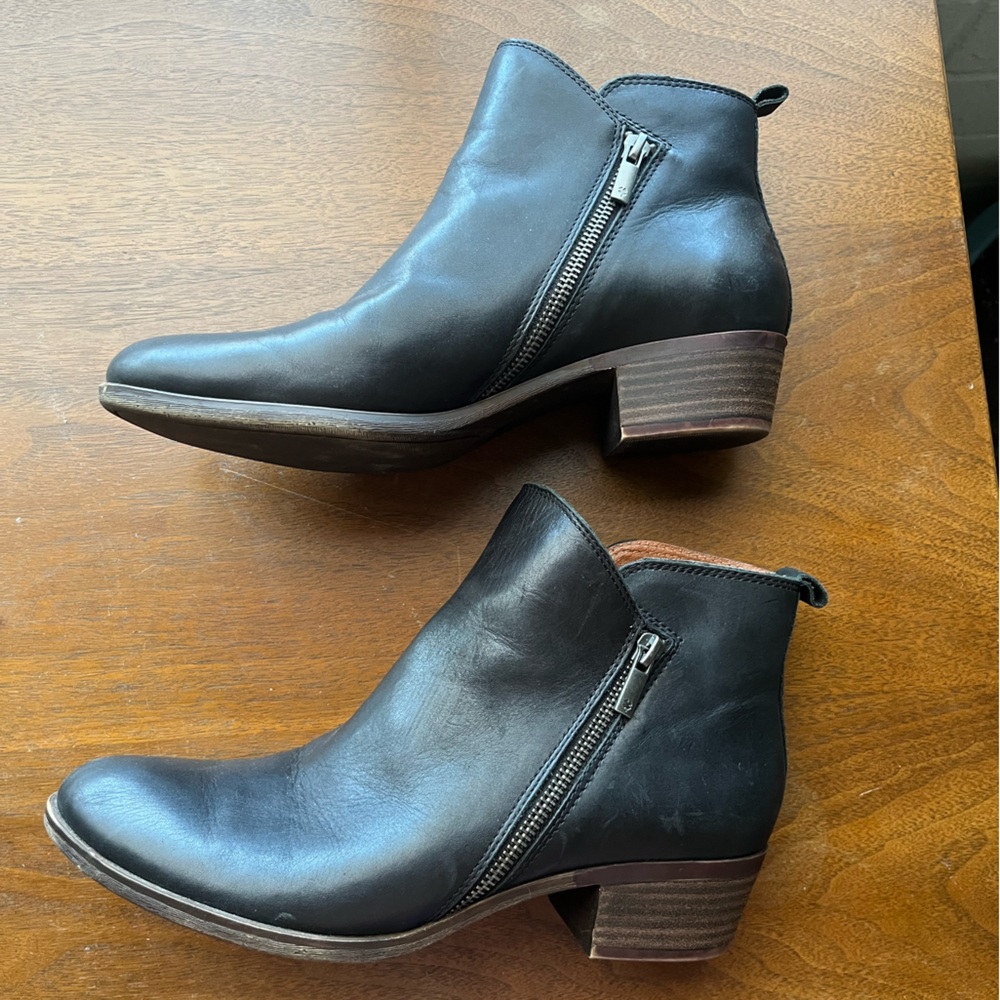 Lucky Brand Basel black boots